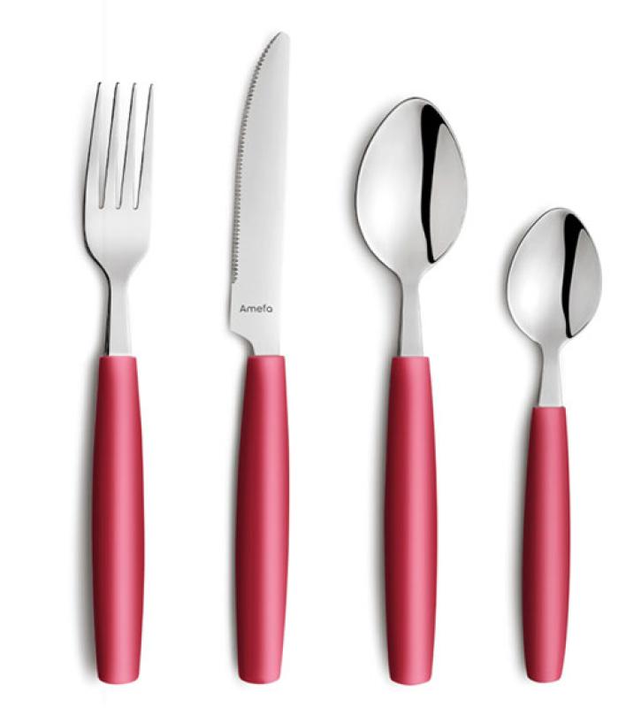 Kuchengabel 16,9 cm Pixel cherry