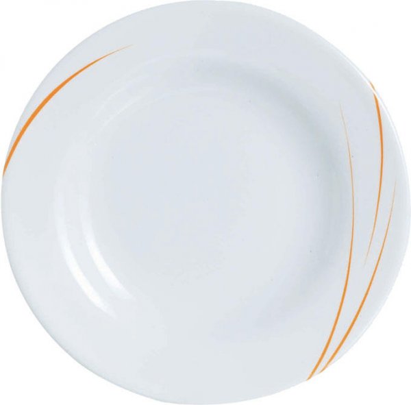 Teller flach 24 cm Toronto passion-orange Evolution-Form -Auslaufartikel-