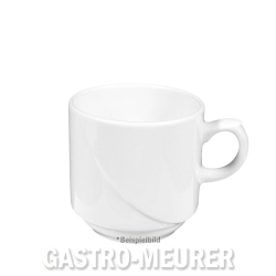 Laguna Kaffeebecher mit Henkel 0,25 l stapelbar,  Seltmann Weiden