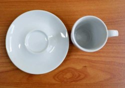 Mobile Preview: Espresso-Obertasse 0,08 l + Untere 11 cm, Porzellan "Bella" -Restposten-