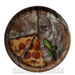 Napoli Flour Z32, Dekor Pizzateller 33 cm Saturnia