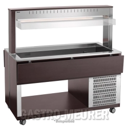 Mobile Preview: Bartscher Buffetwagen K4110-200W, 4 x GN 1/1