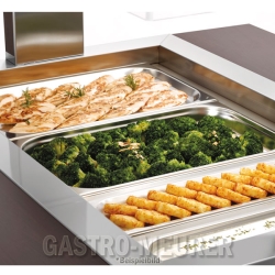 Mobile Preview: Bartscher Buffetwagen W3110-200W, 3 x GN 1/1