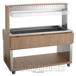 Mobile Preview: Bartscher Buffetwagen W4110-200U, 4 x GN 1/1
