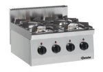 Bartscher 4 Flammen-Gasherd Serie 600