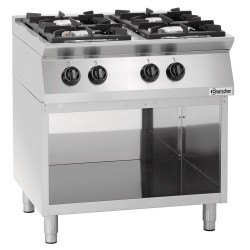 Mobile Preview: Bartscher 4 Flammen-Gasherd Serie MFG