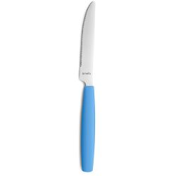 Mobile Preview: Menümesser 22,4 cm Pixel Farbe Sky