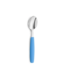 Mobile Preview: Dessertlöffel / Kinderlöffel 17 cm Pixel Farbe Sky