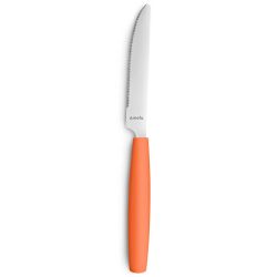 Mobile Preview: Menümesser 22,4 cm Pixel Farbe Peach