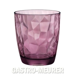 Diamond Rock Purple Tumbler 39 cl Bormioli