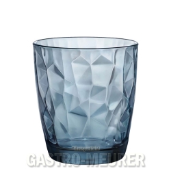 Diamond Ocean Blue Tumbler 39 cl Bormioli