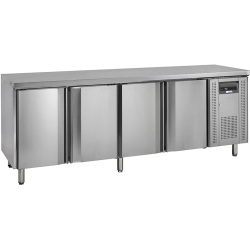 NordCap COOL-LINE Kühltisch 4 Türen KTM 4 - 4T GN 1/1