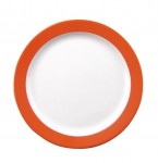 Mobile Preview: Eschenbach Teller flach Fahne 19,0 cm, orange, Color mit System