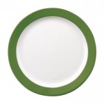 Eschenbach Teller flach Fahne 25,5 cm, dunkelgrün, Color mit System