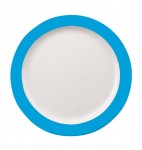 Eschenbach Teller flach Fahne 19,0 cm, hellblau, Color mit System