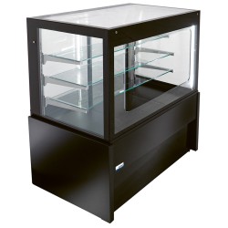 Mobile Preview: NordCap Panorama-Kühlvitrine KRISTALL 120 UM SELF SERVICE