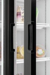 Mobile Preview: Bartscher Glastürenkühlschrank GTK2-221 743 Liter