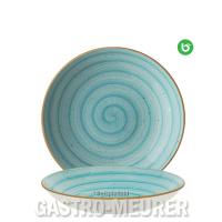 Mobile Preview: Aura Aqua, Bloom Teller tief 23 cm