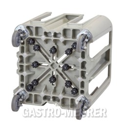 Mobile Preview: Cambro Tellerwagen 12 Säulen S-Serie verstellbar