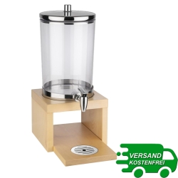 APS Saftdispenser 6 Liter "BRIDGE" Ahorn