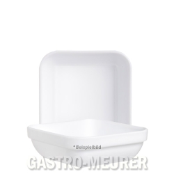 Stapelschale Quadratisch, 11 x 11cm, Restaurant White