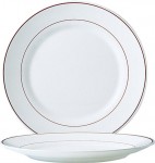 Teller flach 15,5 cm Bordeaux -Auslaufartikel-