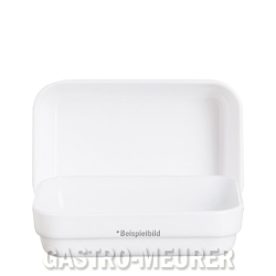 Stapelschale rechteckig, 14 x 9 cm, Restaurant White