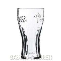 Coca-Cola FH37 Konturglas 37 cl (0,3 l /-/)