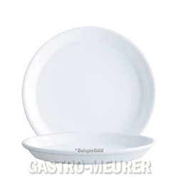 Teller halbtief 23 cm Restaurant White