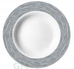 Brush Teller tief 22,5 cm grey -Auslaufartikel-