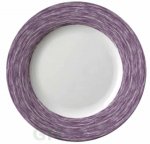 Brush Teller flach 23,5 cm purple