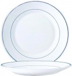 Teller flach 25,5 cm Restaurant Delft