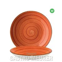 Mobile Preview: Aura Terracotta, Bloom Teller tief 23 cm