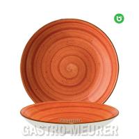 Mobile Preview: Aura Terracotta, Bloom Teller tief 25 cm