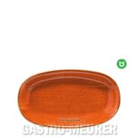 Mobile Preview: Aura Terracotta, Gourmet Platte oval 19 x 11,1 cm