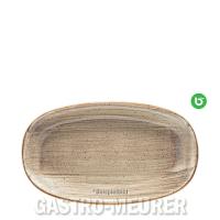 Aura Terrain, Gourmet Platte oval 24 x 14 cm