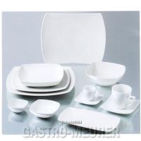 Mobile Preview: Tokio White, Quadratteller flach 26 cm Saturnia