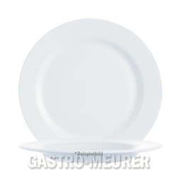 Intensity White, Teller flach Ø 25,5 cm
