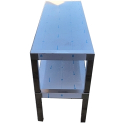 Mobile Preview: Aufsatzbord 2-etagig 121 x 40 cm