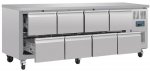 POLAR Kühltisch DA549, 8-Schübe