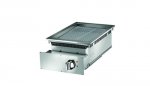 Mobile Preview: AFG Bratplatte gerillt Elektro Einbau Drop-In Queen 700