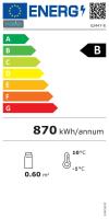 Mobile Preview: Glastür-Kühlschrank 307 Liter