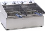Mobile Preview: Sonderpreis!! Roband Frypod 2x5 l Friteuse FR25-F