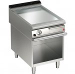 AFG Brat- Grillplatte Elektro glatt-verchromt 10,5 kW Standgerät, Queen 900
