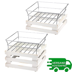 Mobile Preview: RAISER OAK 33x33 Obstkorb Frilich 2 Höhen 3752/010 3752/020