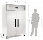 Mobile Preview: POLAR Tiefkühlschrank G595 GN 2/1