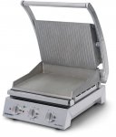 Mobile Preview: Roband Profi Grillstation GSA610R-F gerillt/glatt