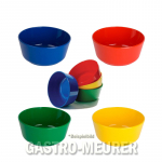 Kinderzeug Müslischale 11 cm 4-Farben (PP) 72 Stück
