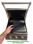 Mobile Preview: Roband Grillmusterplatte GS8-P1