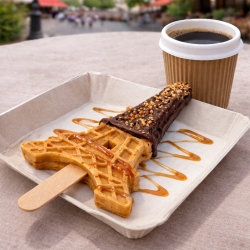 Mobile Preview: Eiffelturm-Waffel Backplattensatz für Neumärker Thermocook® 31-40723-01A Backsystem